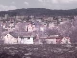 zacloněný Lens - panorama z Hor. nám.